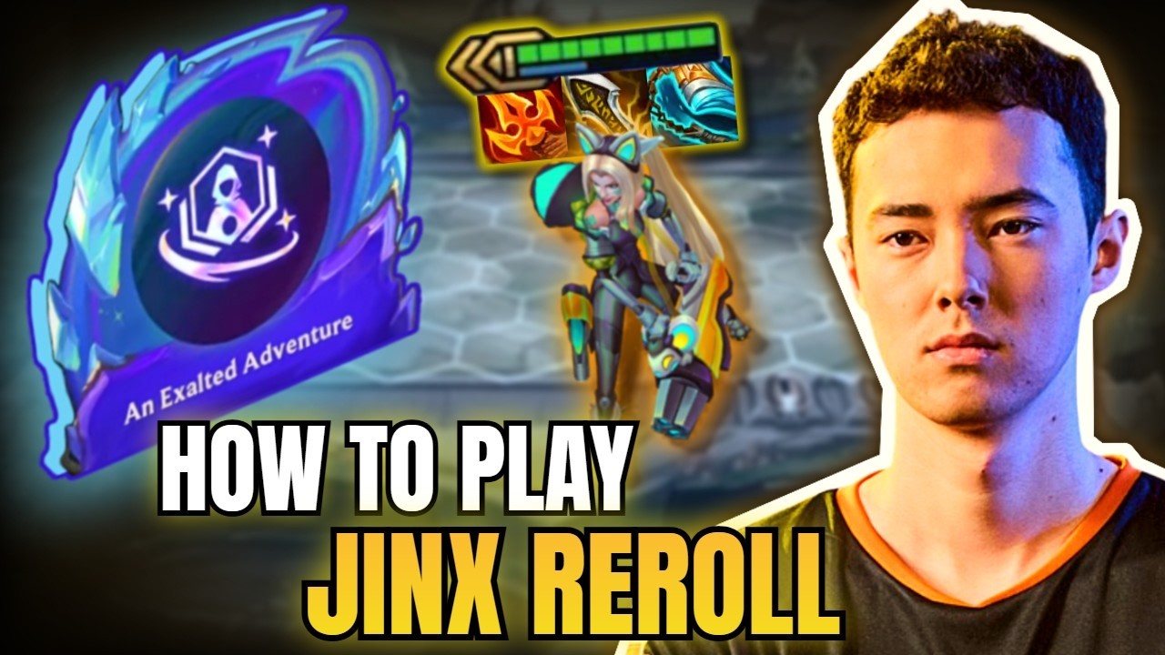 Jinx Is The Most Under Rated Carry | TFT Set 17 Space Gods