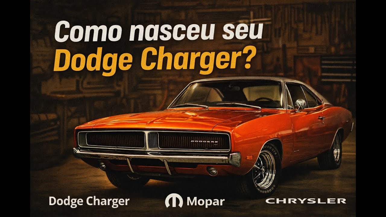 Dodge Charger e os Mopars Muscle Cars da Chrysler dos anos 60 e 70.