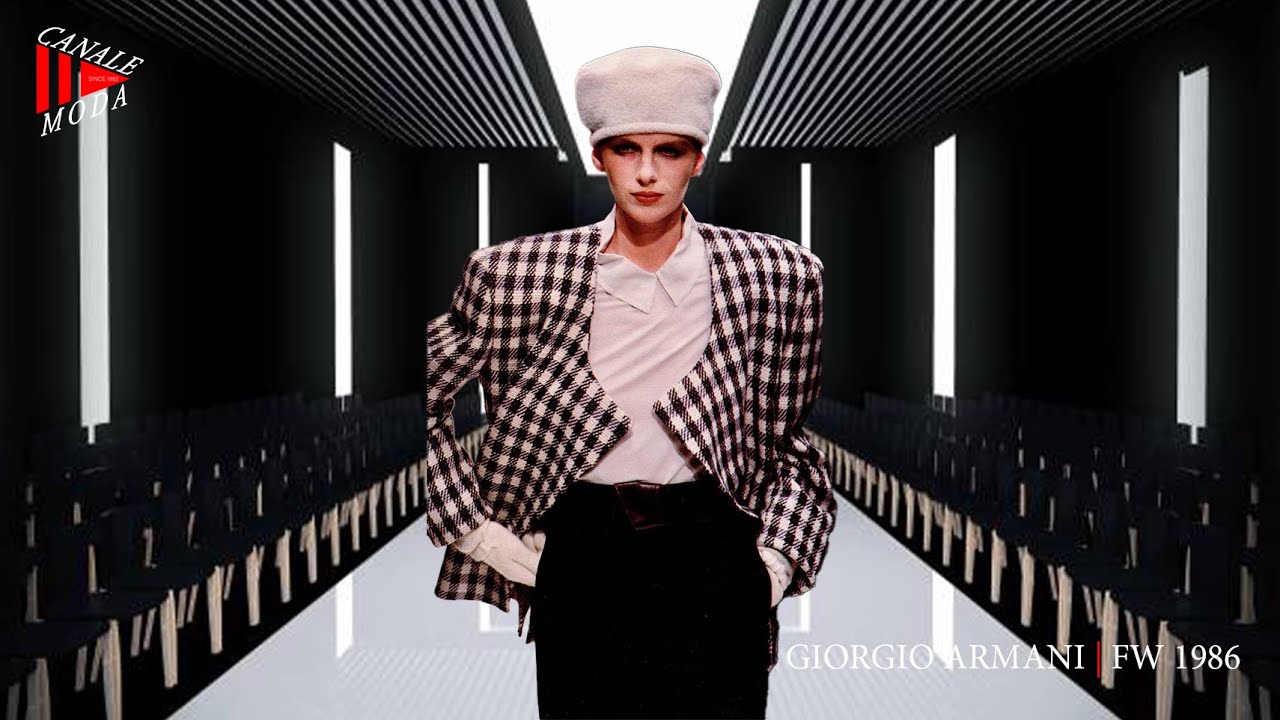 GIORGIO ARMANI Fall 1986 Milan