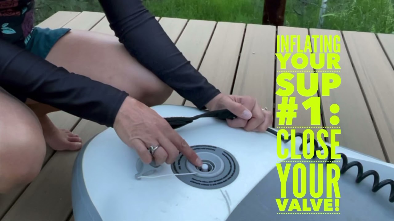 Tips for inflating your paddleboard
