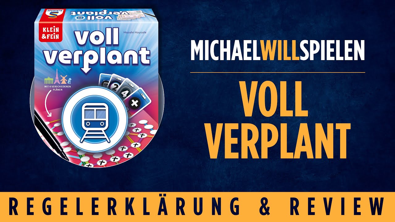 VOLL VERPLANT – Regelerklärung und Review – MICHAEL WILL SPIELEN