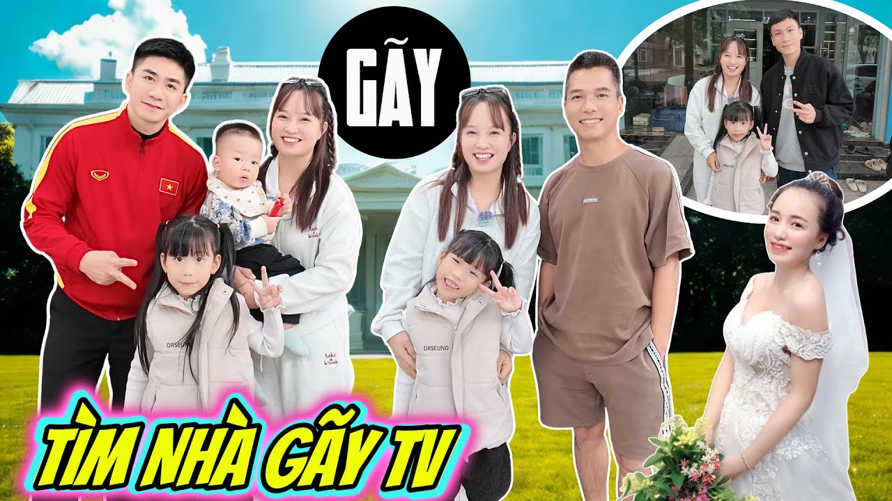 Tìm Nhà Gãy TV - Gia Đình MiMi Tìm Tới Công Ty Gãy TV Chụp Ảnh Và Xin Chữ Ký Team Gãy TV