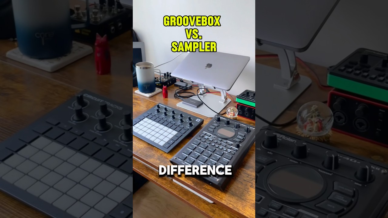 What&rsquo;s your pick? 😉 #groovebox #sampler #novation #roland #sp404mk2 #circuittracks #dawless