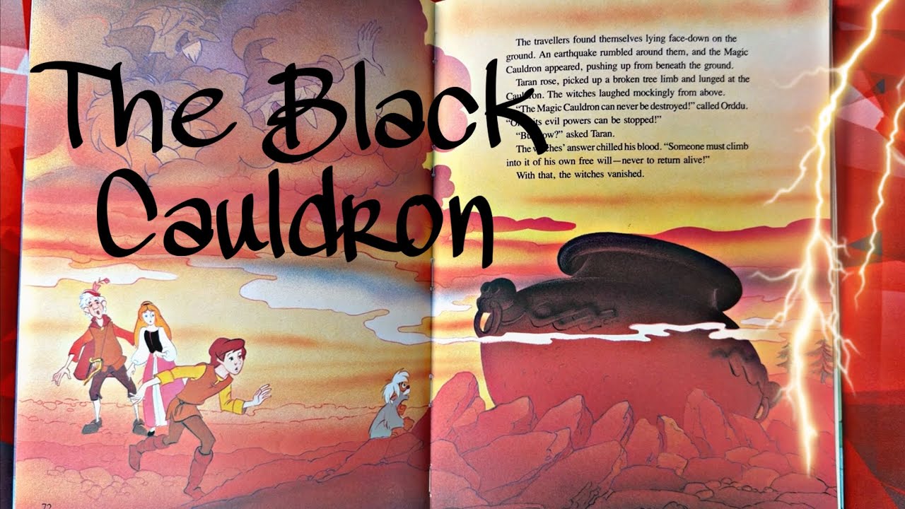 ⚡️ The Black Cauldron Vintage Storybook Read-Aloud 2026! 🖤