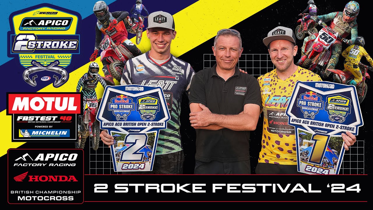 Apico Honda At The 2 Stroke Festival 2024