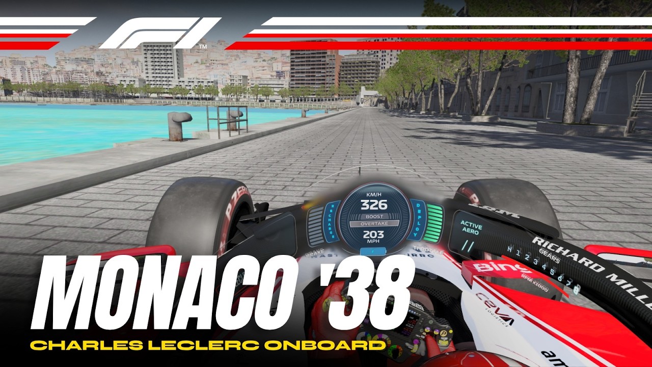 Charles Leclerc Onboard | Monaco '38 | F1 2026 | Assetto Corsa