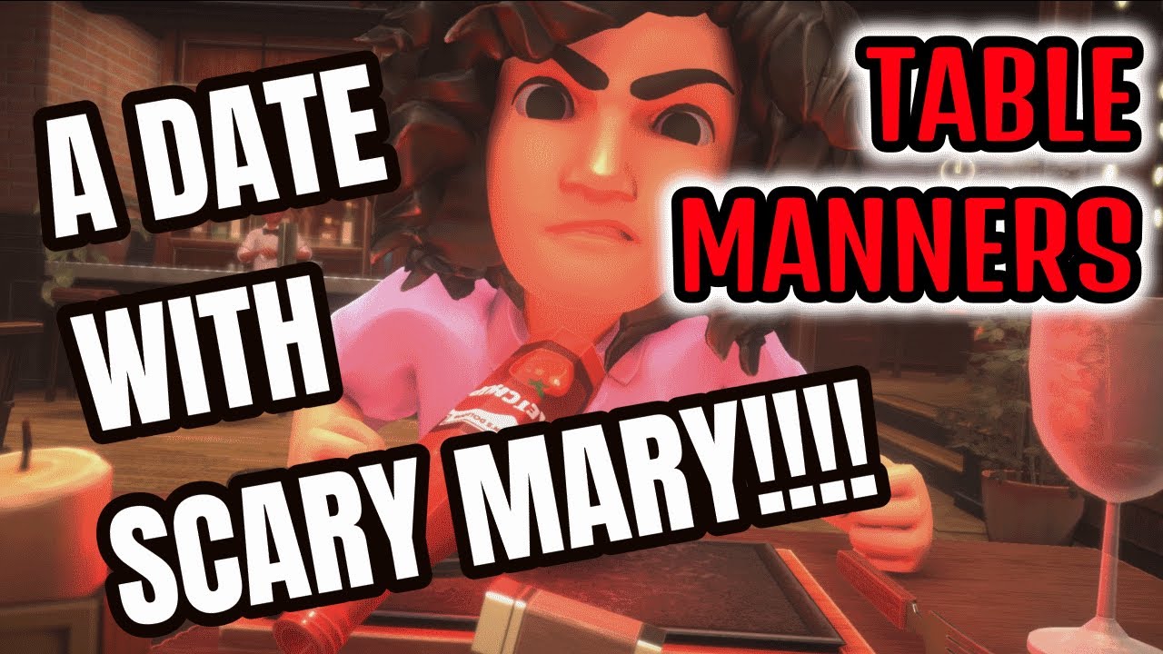 Never fork on a first date! Fork violence does not go down well! Table Manners Gameplay