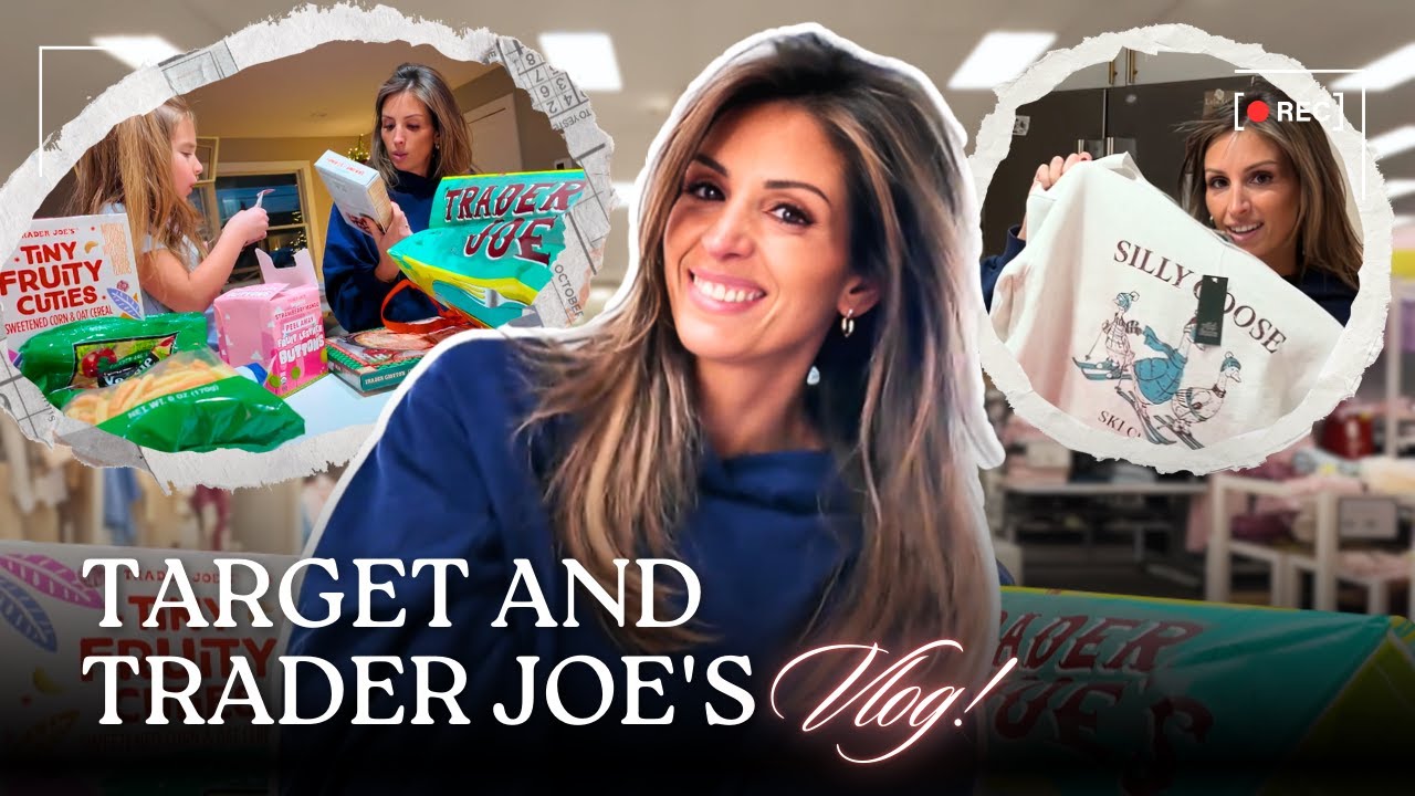 Видеоблог о магазинах Target и Trader Joe's