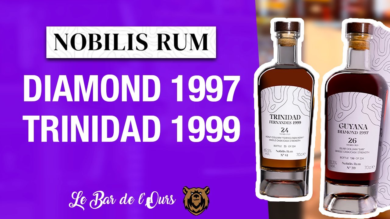 Nobilis #Rum - Diamond 1997 & TDL 1997 #degustation