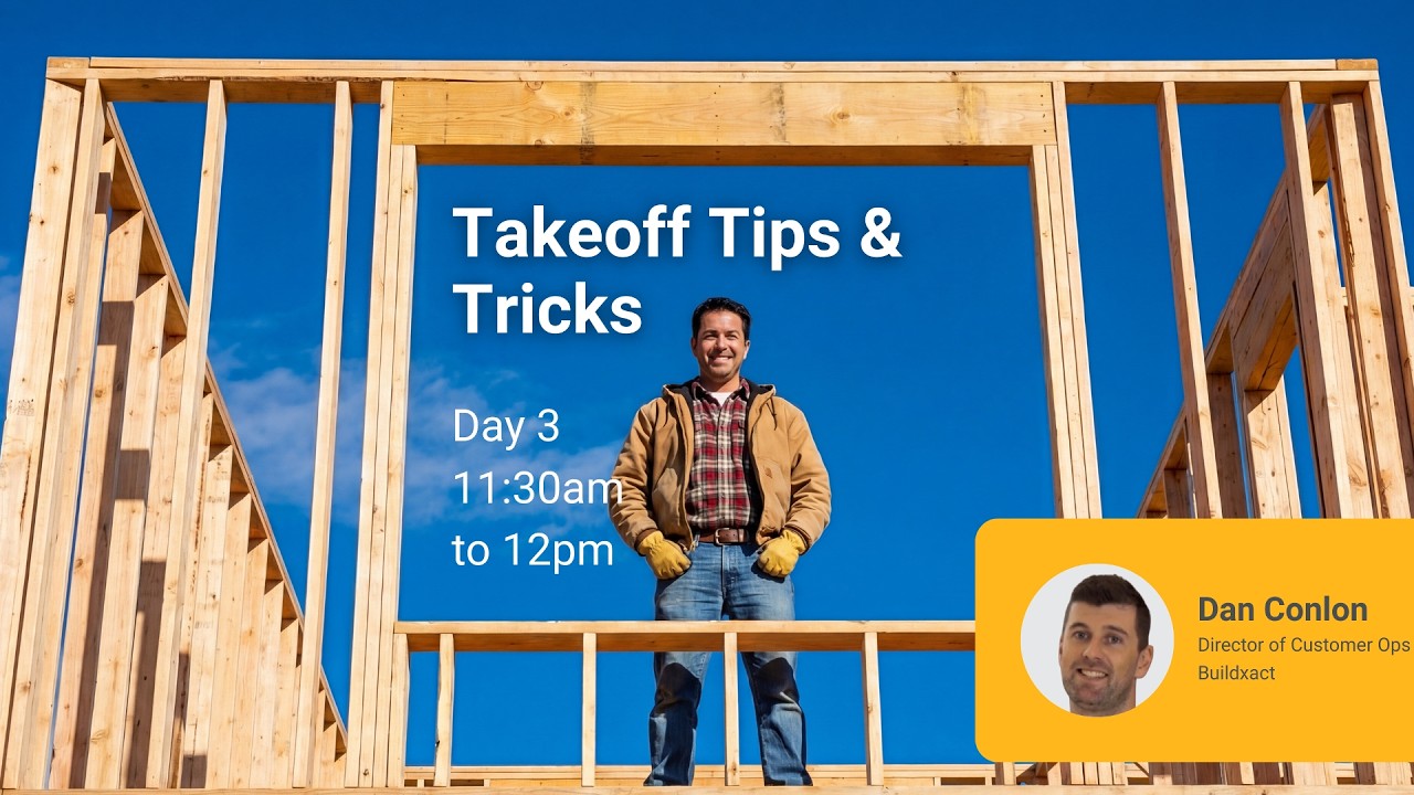 Takeoff Tips & Tricks | IBS 2026 Day 3