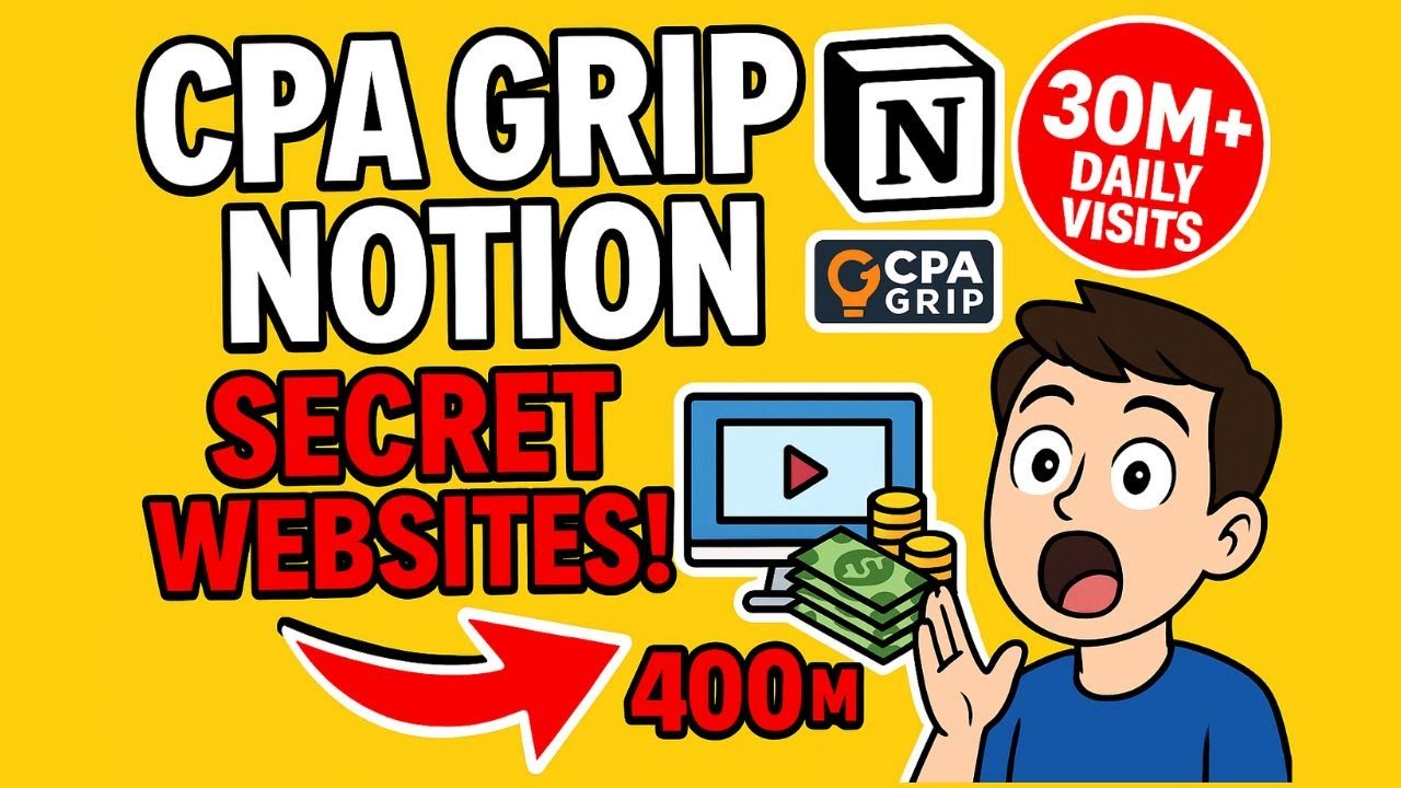 كيف تحصل على 50 نقرة حقيقية كل ساعة على عروض CPA باستخدام مواقع لا يعرفها أحد 😱🔥/ Cpa Method