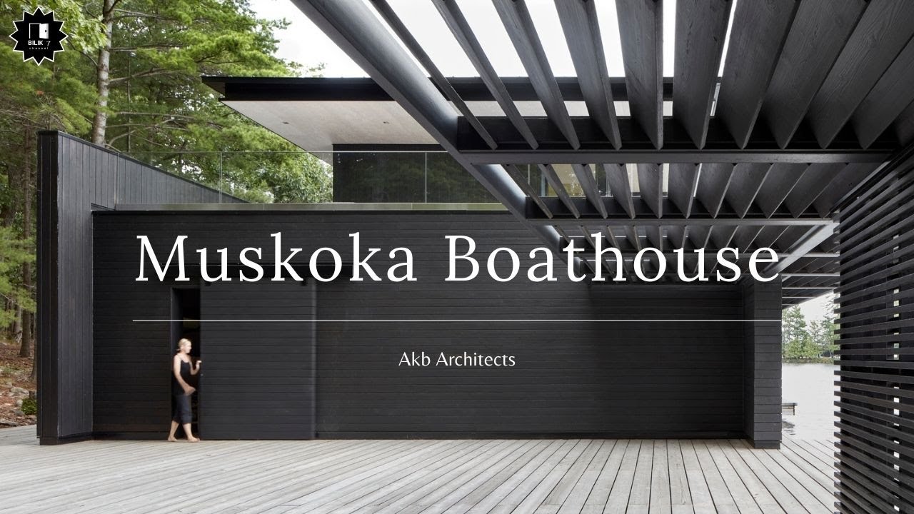 Modern Boathouse Retreat: Inspired by Muskoka’s Timeless Docks