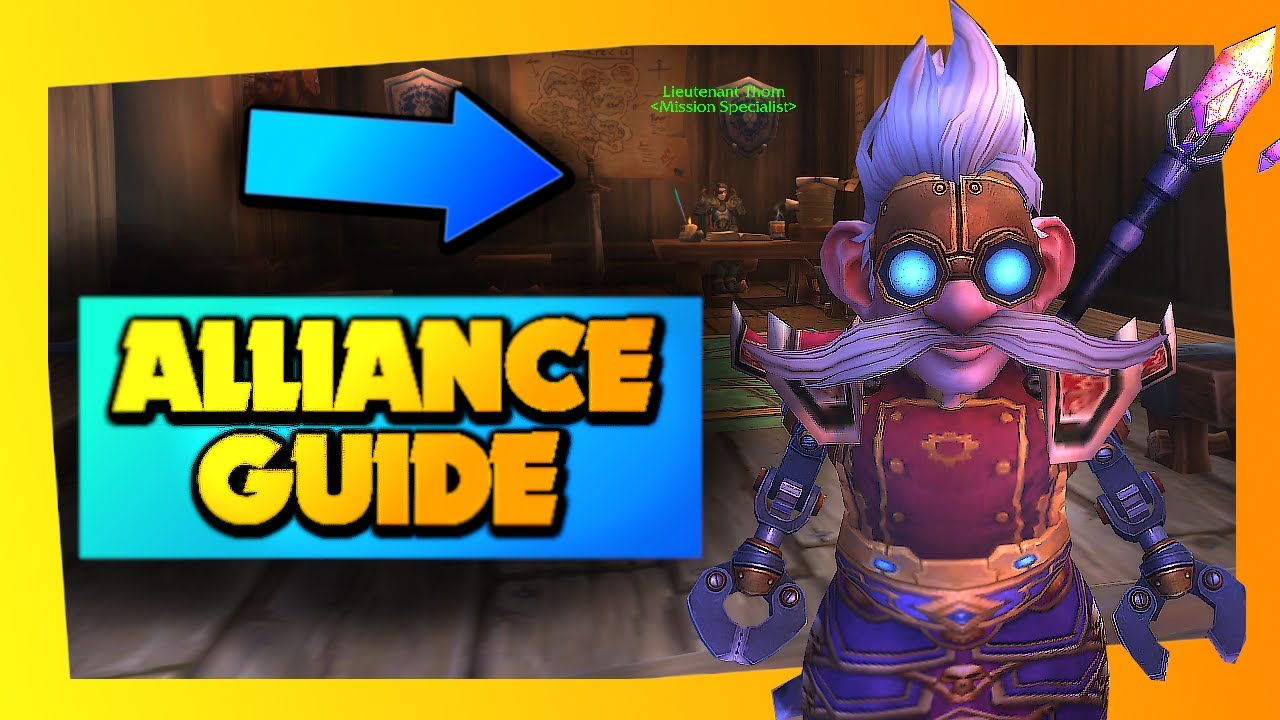 WOW Alliance How to Level an Alt Army - Alliance Garrison Guide