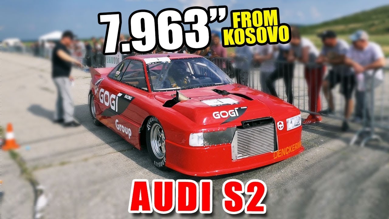 Red Audi S2 enters 7sec club !! | Autokinisimag