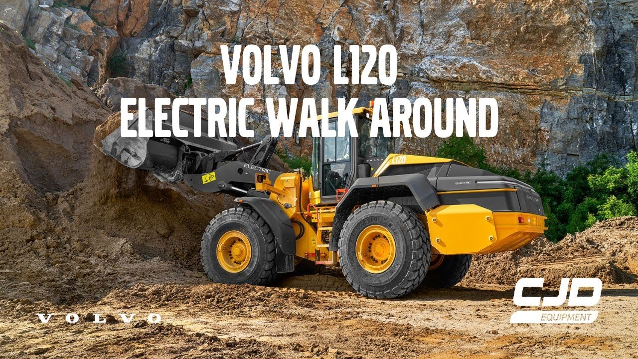 Volvo Electric L120 Walkaround Video Subtitled