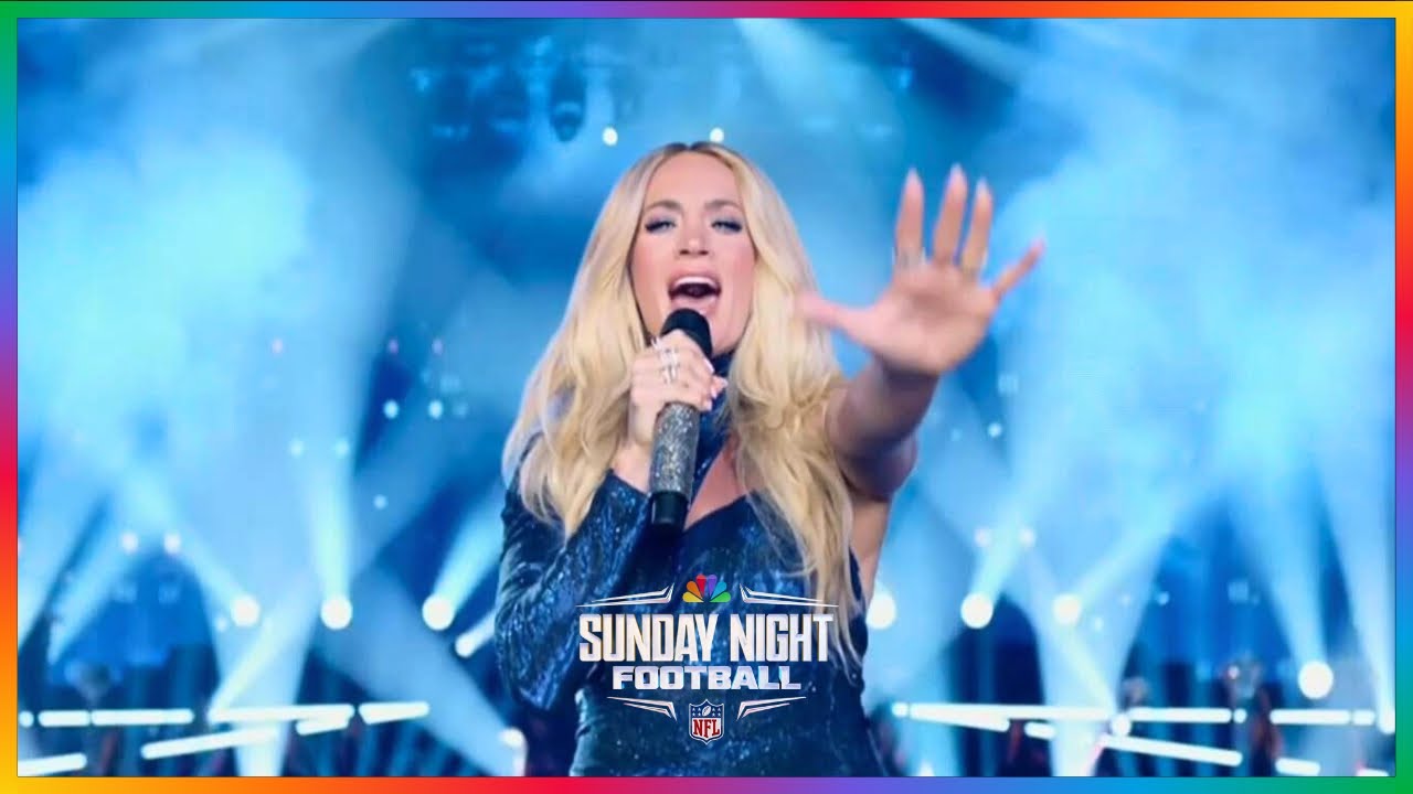 NBC Sunday Night Football 2025 Theme - Carrie Underwood &ldquo;Waiting All Day For Sunday Night&rdquo;