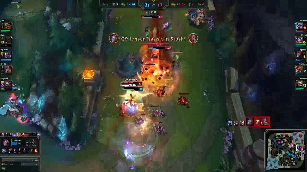 C9 Incarnation Orianna Vs Kassadin Mid Highlights League Of Legends Part 6