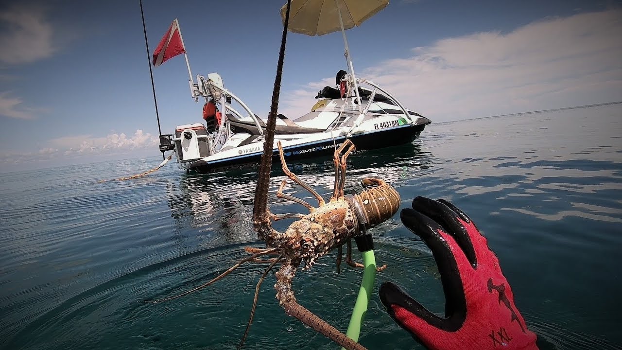 HOW TO Lobster from a YAMAHA WaveRunner