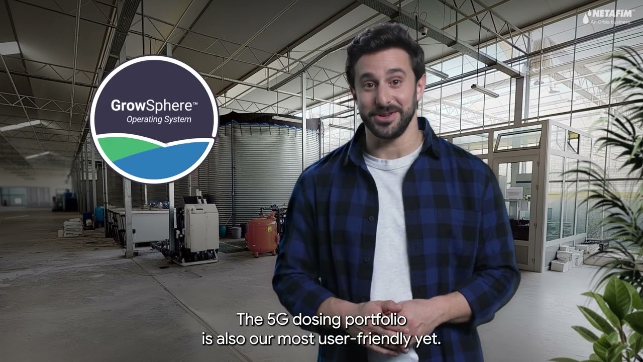 Dosing 5G- Precision Fertigation. Simply smarter