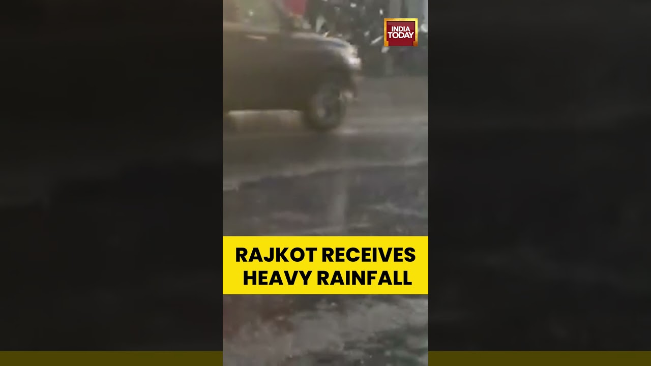 Gujarat: Rajkot Receives Heavy Rainfall | Weather | Weather News