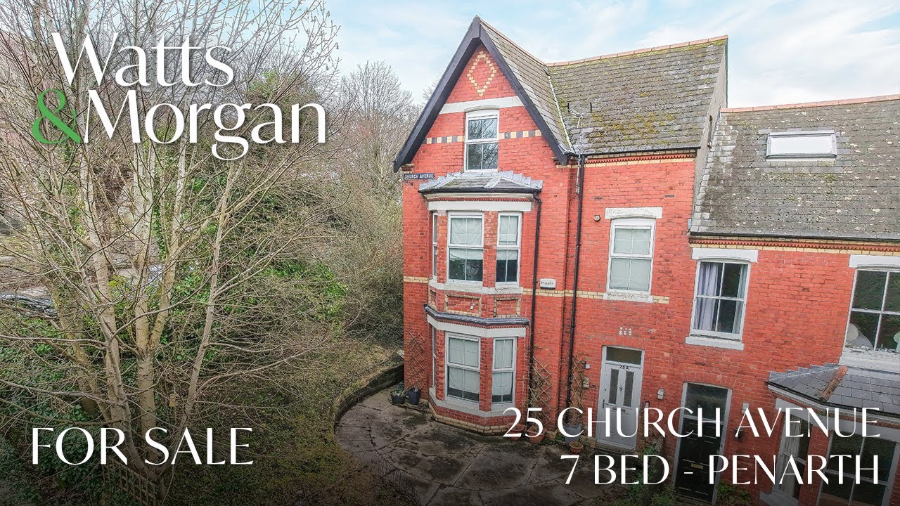 Walk-through property video tour of 25 Church Avenue - Penarth