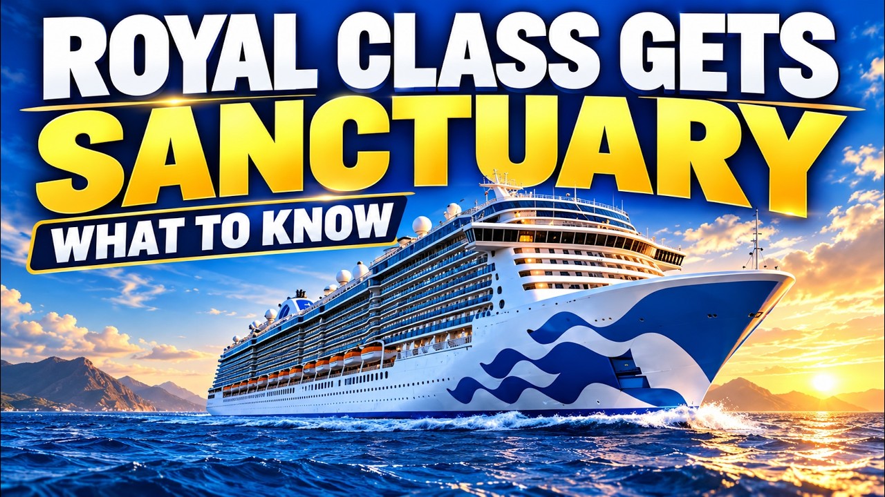 Princess Cruises Sanctuary Collection Is Coming to Royal Class &mdash; What You Need to Know