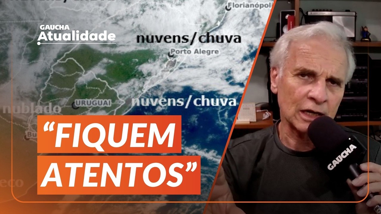 PREVISÃO DO TEMPO: vai CHOVER no FIM DE SEMANA? | Gaúcha Atualidade