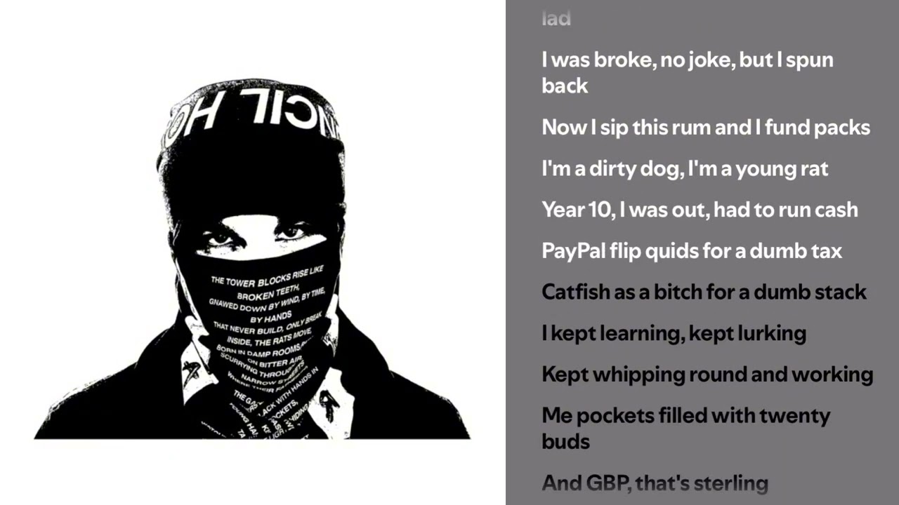 EsDeeKid - 4 Raws (Lyrics)