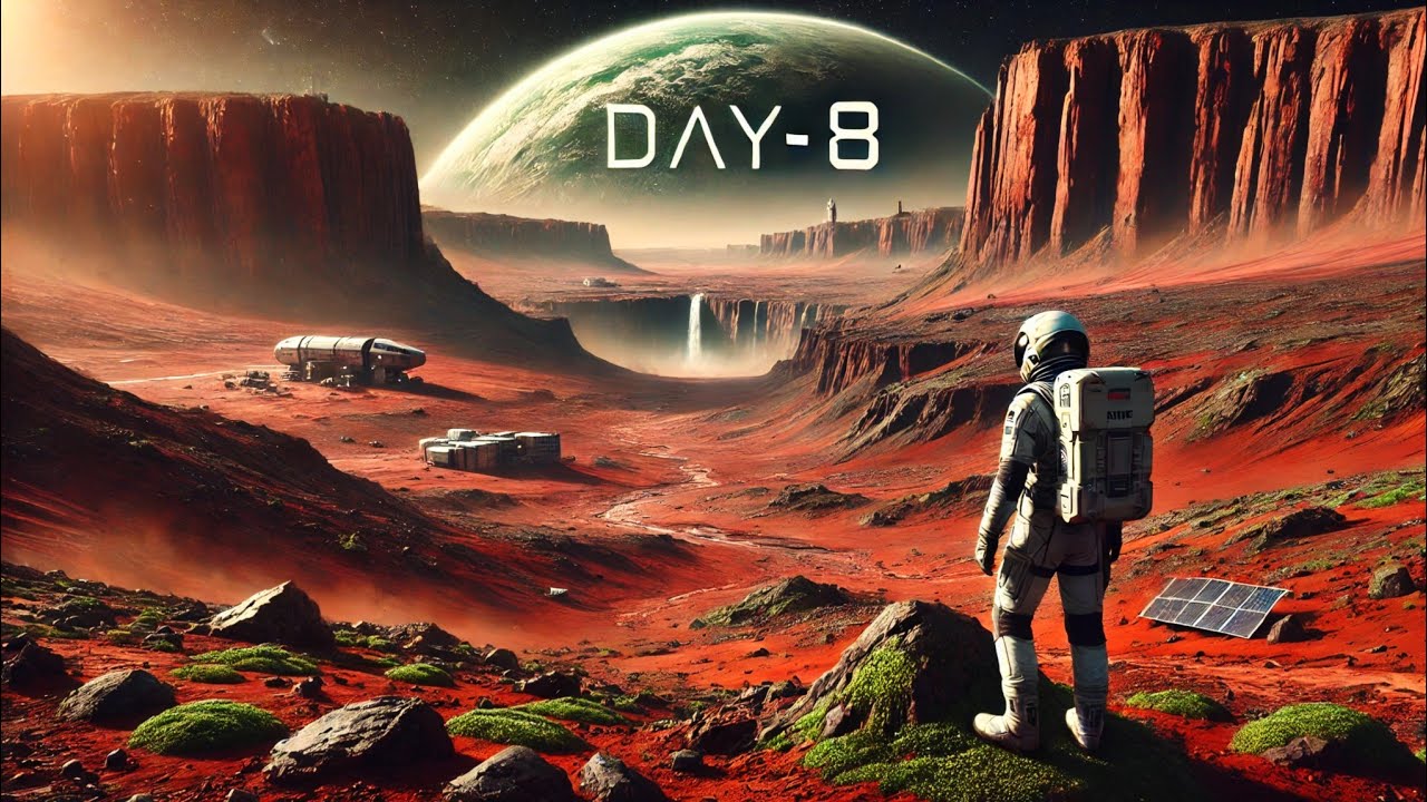 Planet Crafter: Day 8 - Exploring new places (Hindi)