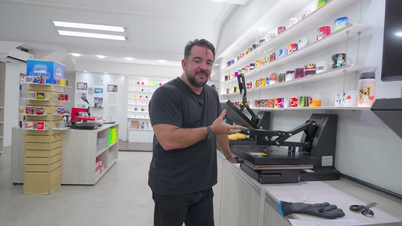 SUBLIMAÇÃO EM PORTA RETRATO DE VIDRO