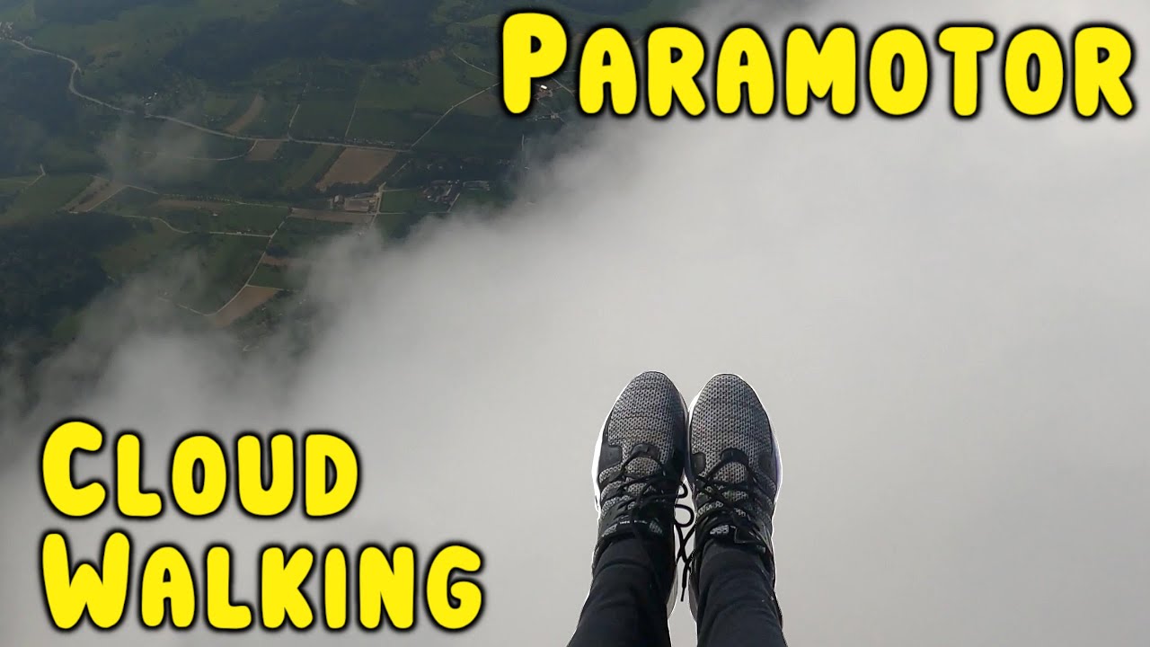 PARAMOTOR CLOUD WALKING - PPG Manni Motorschirm Fliegen