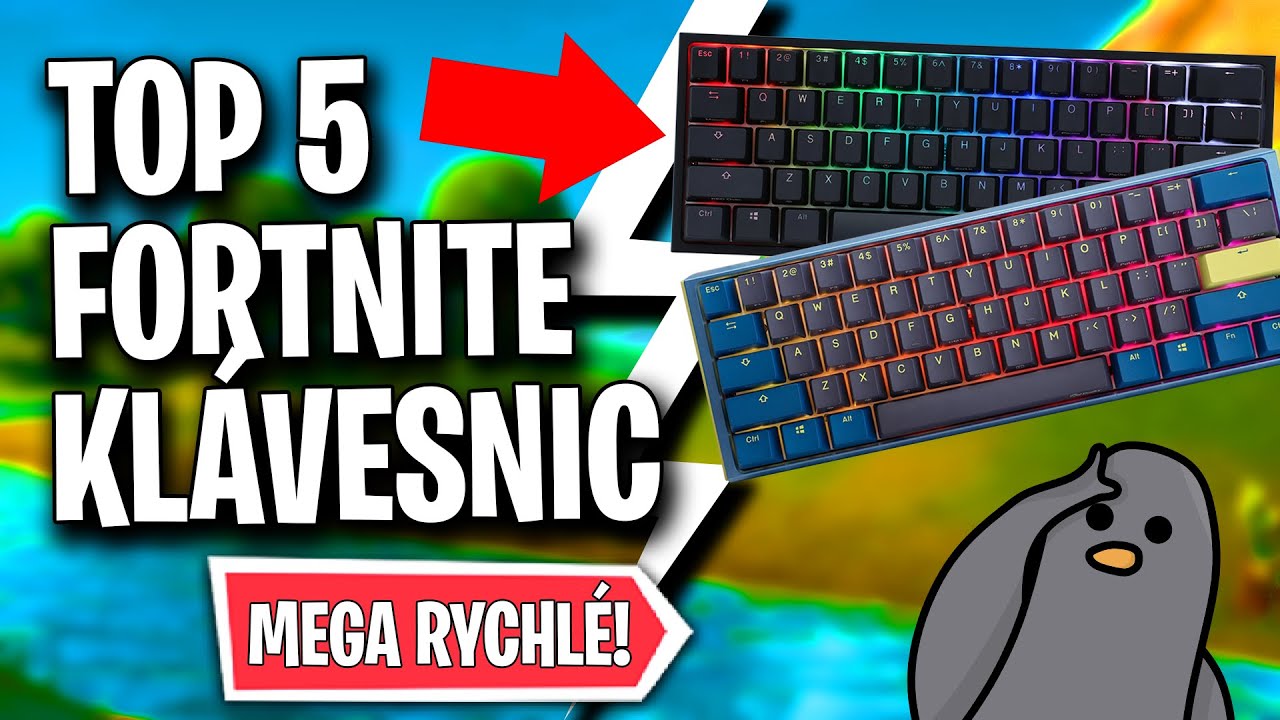 NEJLEPŠÍ KLÁVESNICE pro FORTNITE...MUSÍŠ MÍT!😲