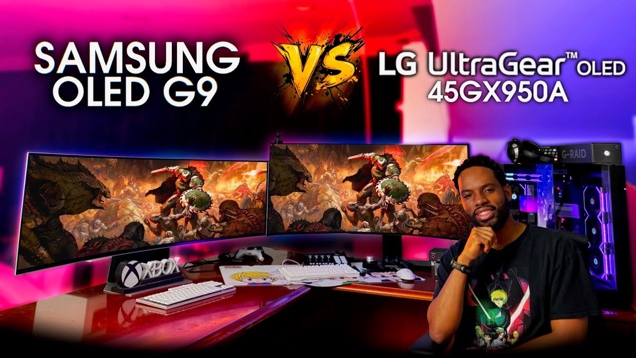 LG GX9 против SAMSUNG G9 OLED | КАКОЙ OLED ULTRAWIDE ЛУЧШЕ ВАМ ПОДОЙДЁТ | 4K против 1440P | 21:9 ...