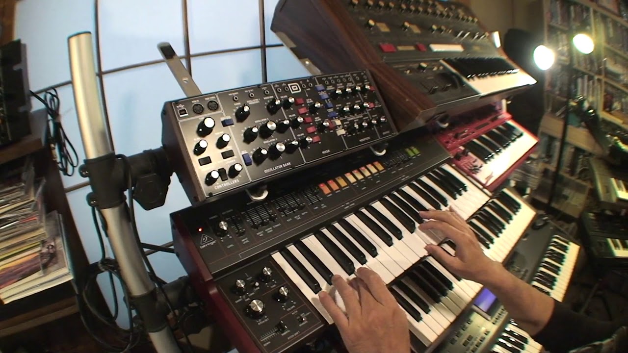 BEHRINGER VC-340（Roland VP-330　Clone Keybord）その①　BEHIND THE MASK　TECHNOPOLIS