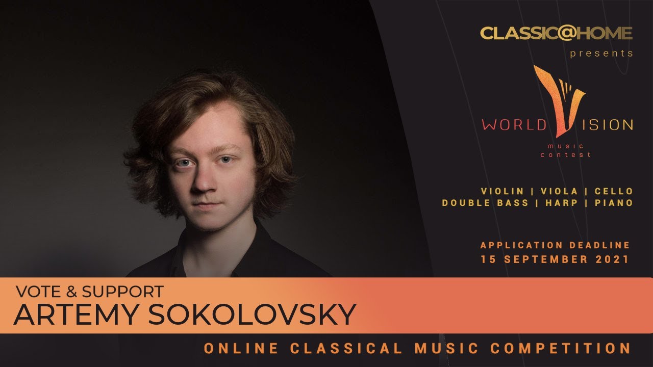 Artemy Sokolovsky - Piano - Israel - Regional level - Worldvision 2021