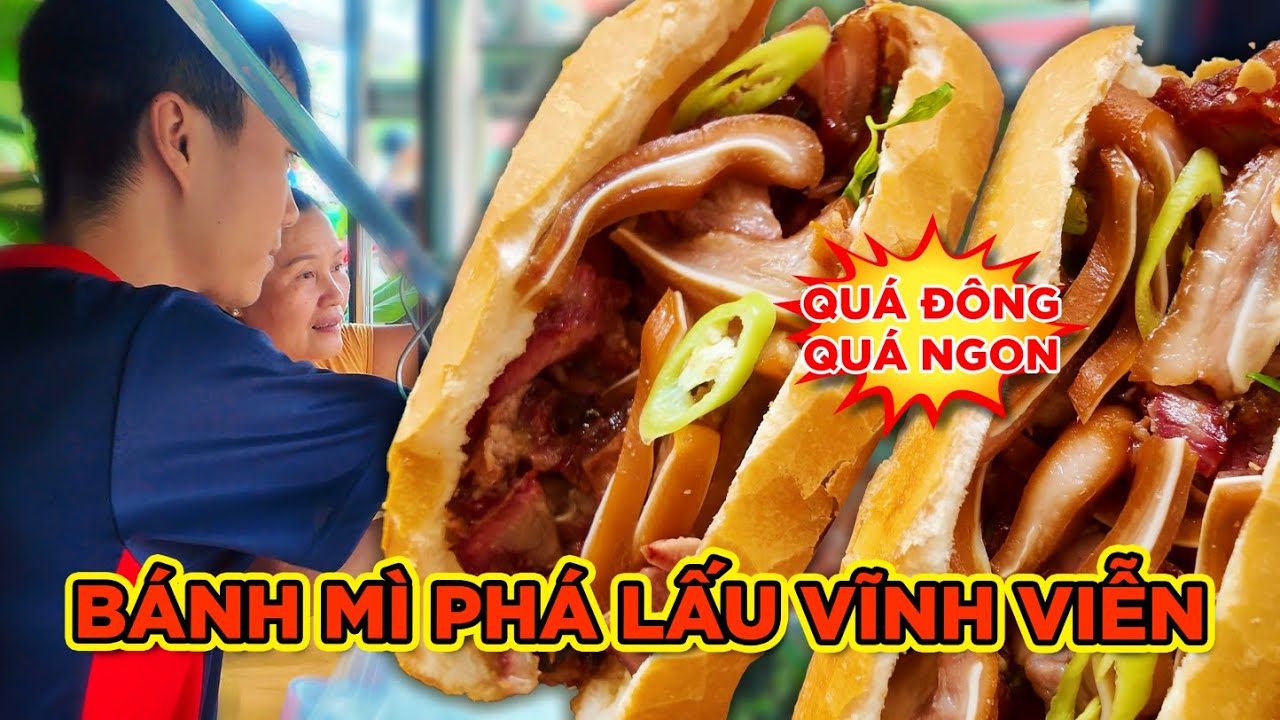 25K! BÁNH MÌ PHÁ LẤU- XÁ XÍU, VĨNH VIỄN Q.10! XẮT THỊT LIÊN TỤC KHÔNG KỊP BÁN!!! Saigon's Best