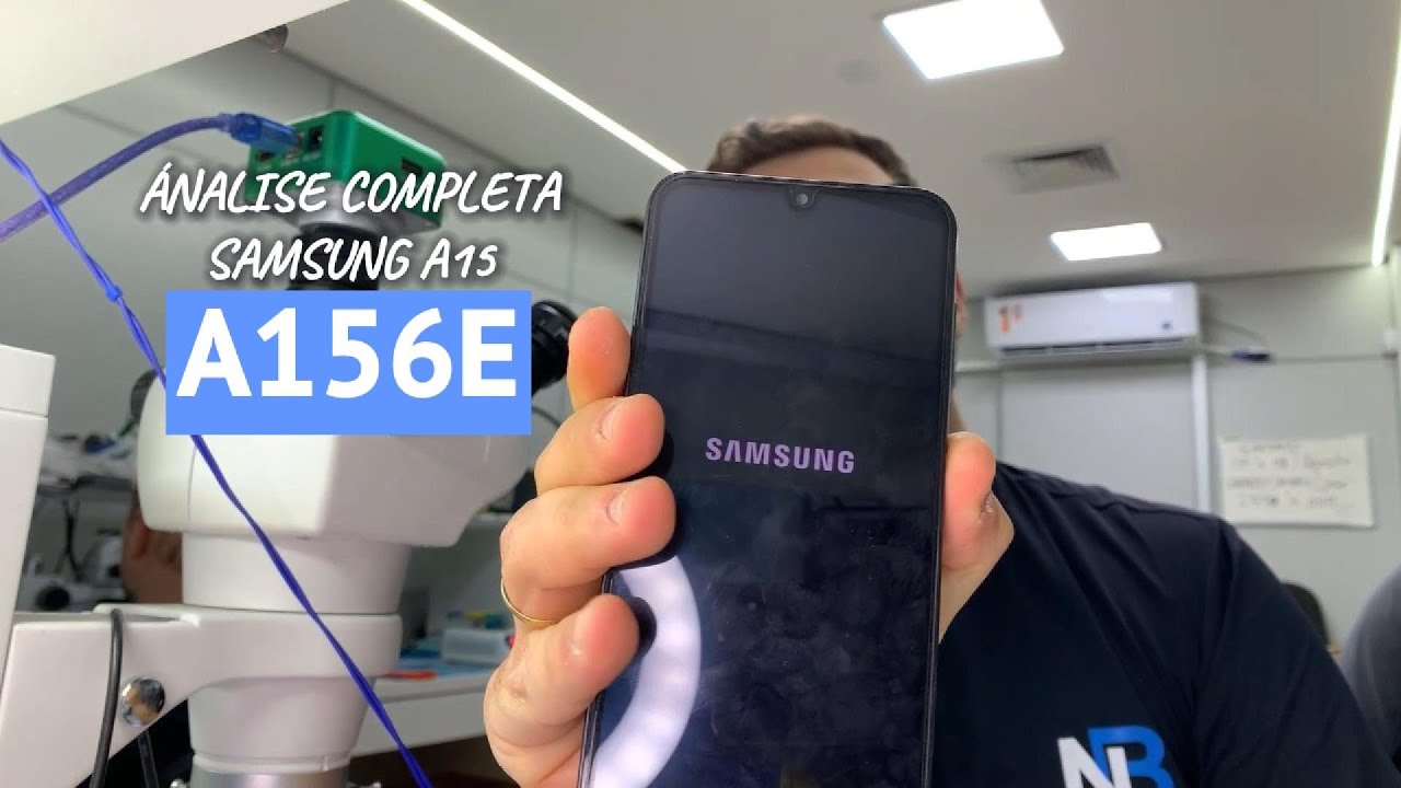 Samsung A15 A156E NÃO LIGA - ANÁLISE COMPLETA