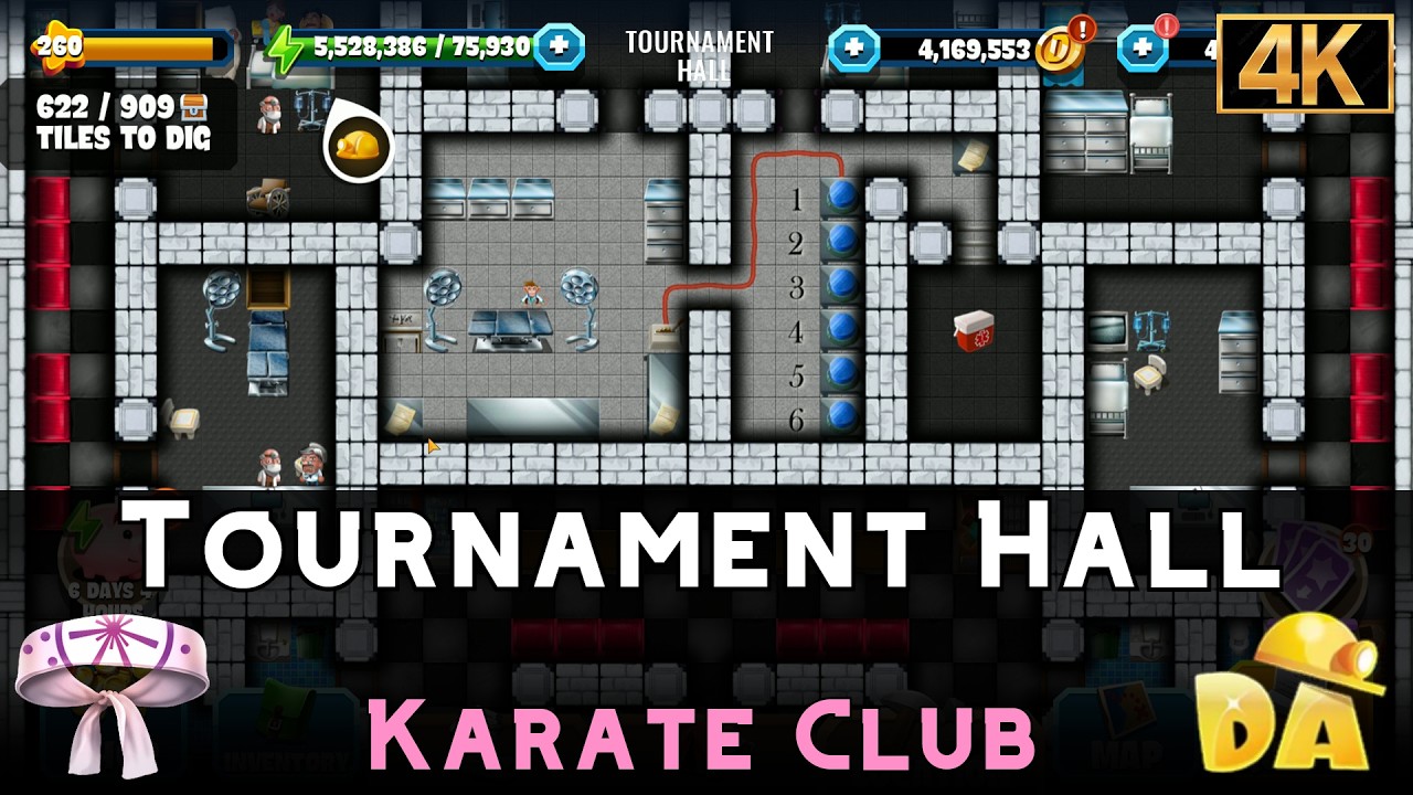 Tournament Hall | Karate Club #4 | Diggy's Adventure