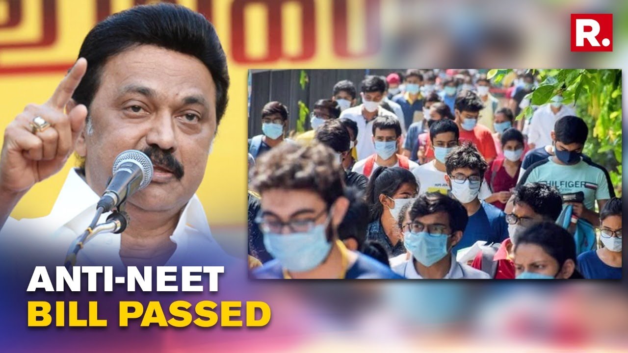 Tamil Nadu Assembly passes NEET exemption Bill, BJP opposes