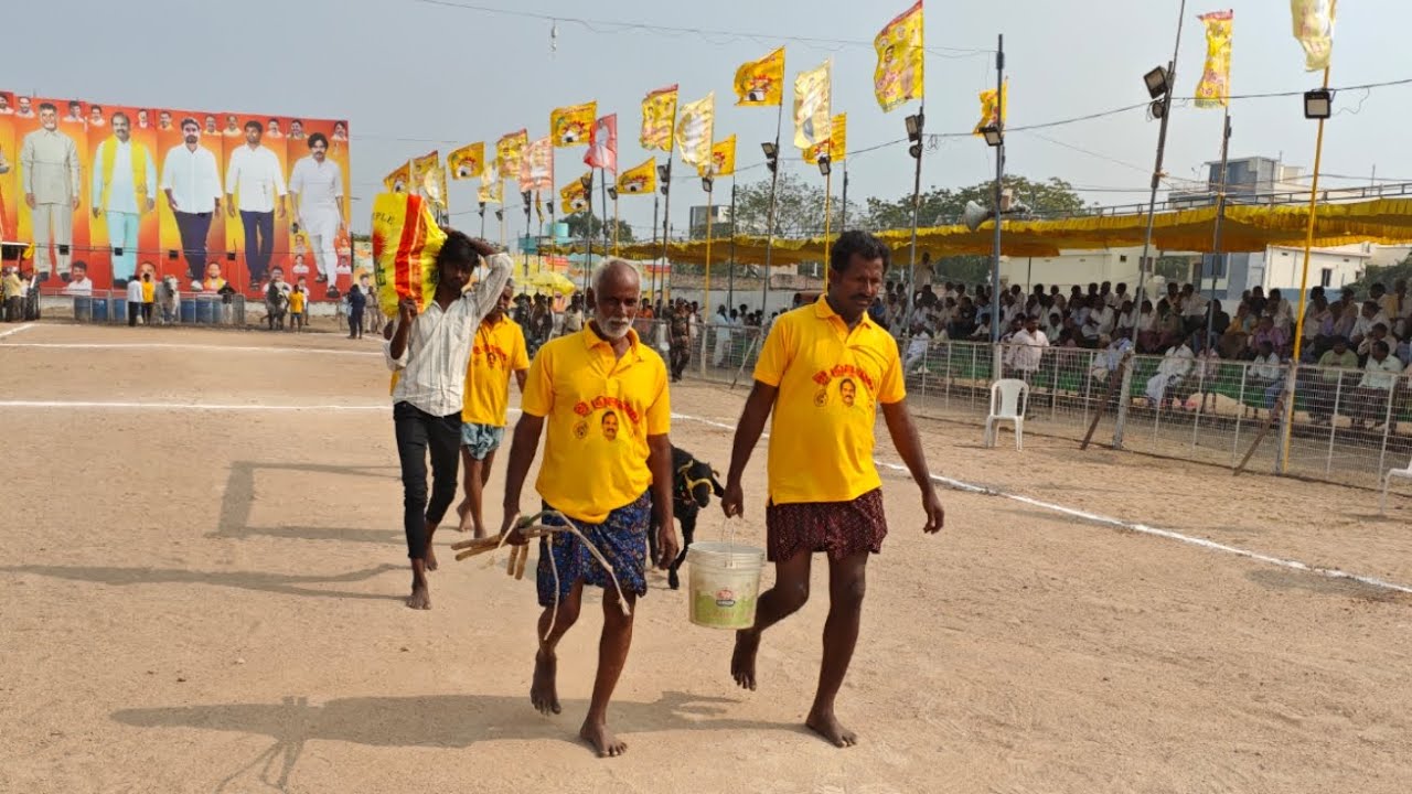 చిలకలూరిపేట పల్నాడు జిల్లా సీనియర్స్ విభాగం 2 వ జత పావులూరి వీరస్వామి చౌదరి బల్లి కరువ బాపట్ల జిల్లా
