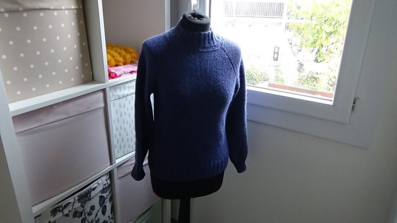 PULL TOP DOWN sans couture