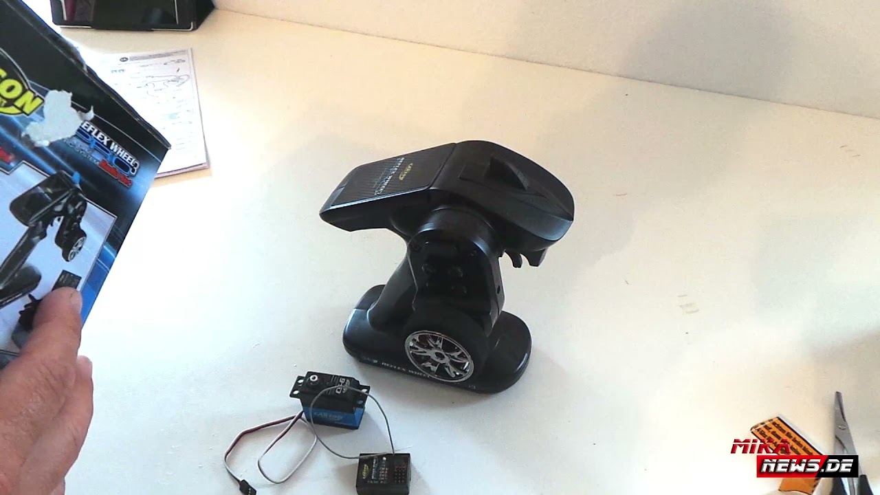 Unboxing - Carson Reflex Wheel 3 PRO - 2.4 GHZ Fernsteuerung