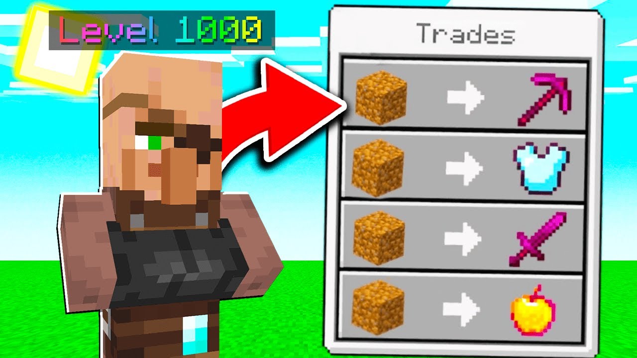 Minecraft Dar Poti Sa Faci Upgrade La Trade-urile Satenilor...