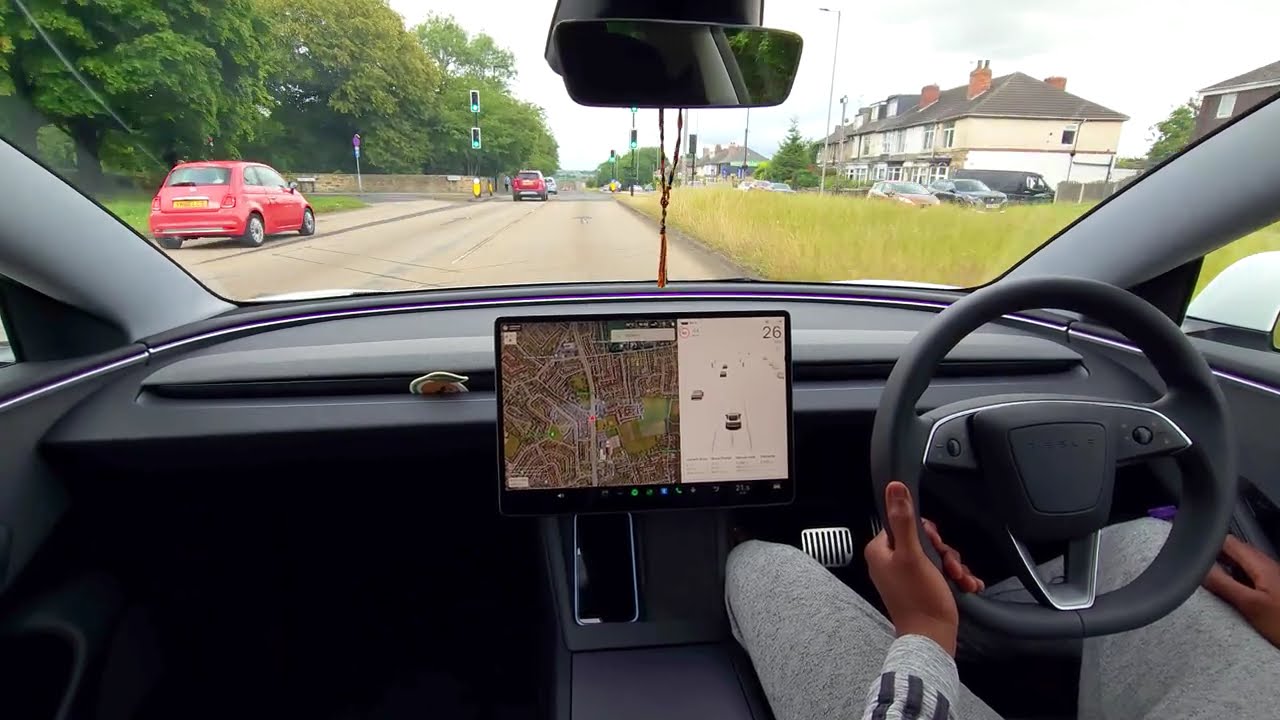 Tesla Model 3 Highland RWD POV drive - UK