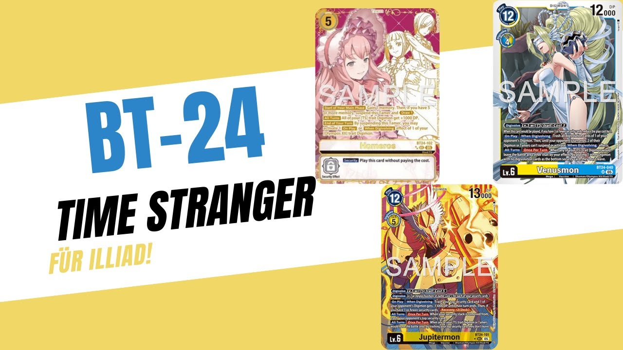 BT24 Time Stranger - Digimon Display geöffnet – Ziehen wir die Chase Card?