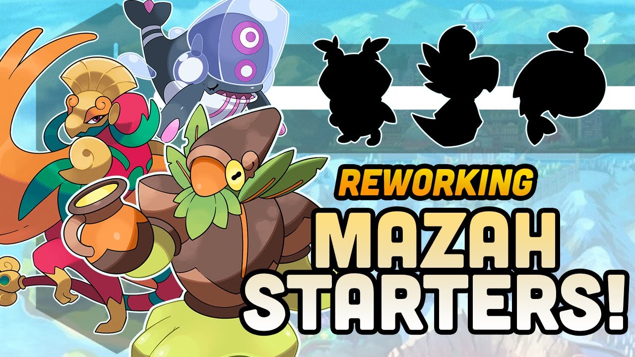 Gen 9 Starting Pokemon (Redesigns!)