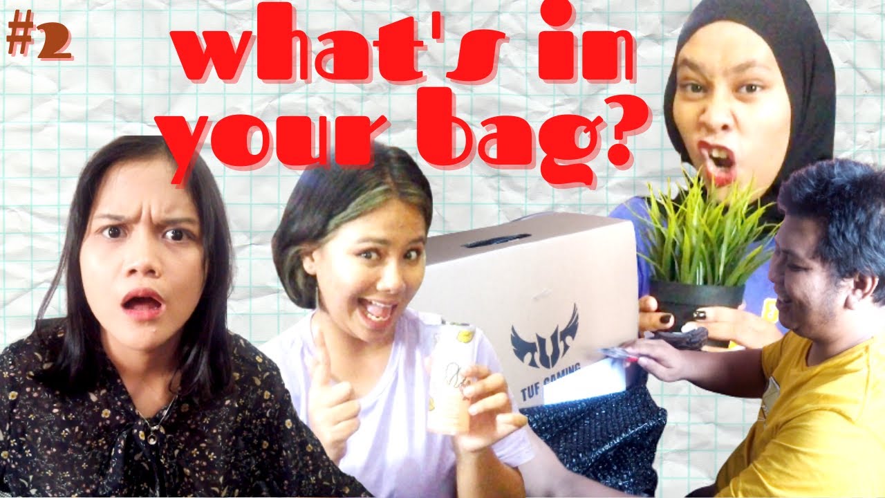 WHAT'S IN YOUR BAG? 💼 BONGKAR TAS MEMBER ET PART 2 | ADA YANG BAWA SENJATA T4JAM???