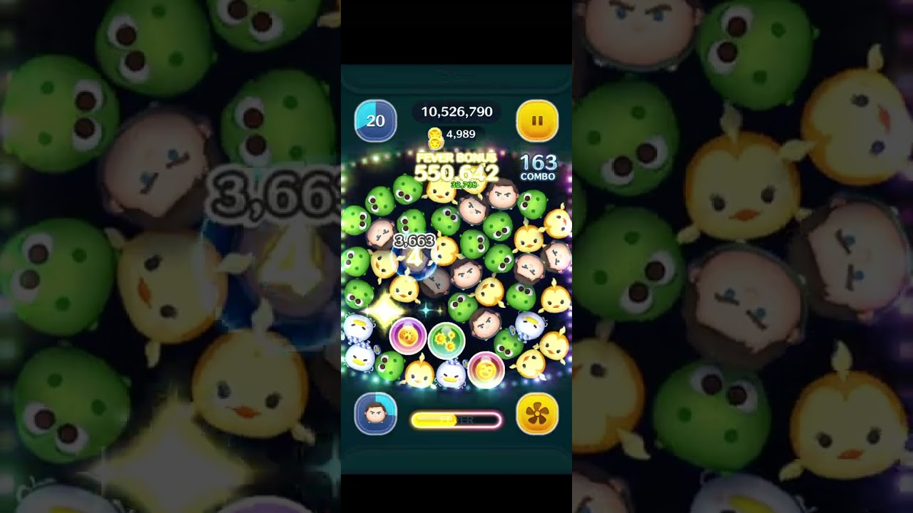 ツムツムは上を見ちゃいかん　#ツムツム　#Cバズスキル5　#1万いってみたいよねぇ