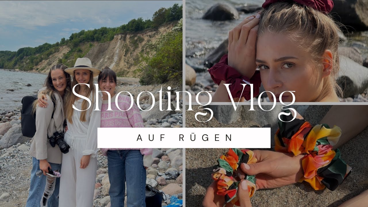 Shooting VLOG auf Rügen mit der Crew 📷  - neue Kollektion ✨