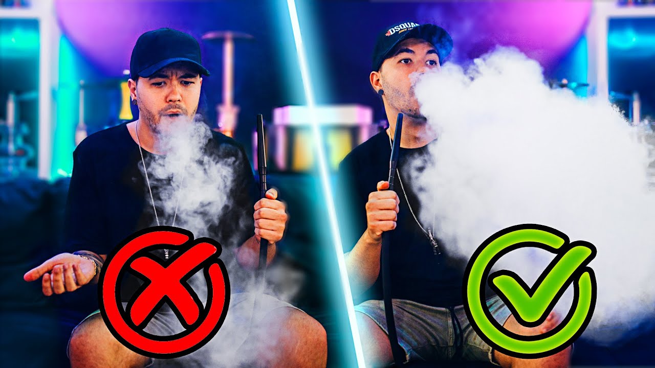 COMO PREPARAR LA CACHIMBA PERFECTA *MUCHO HUMO* RUT SHISHAS